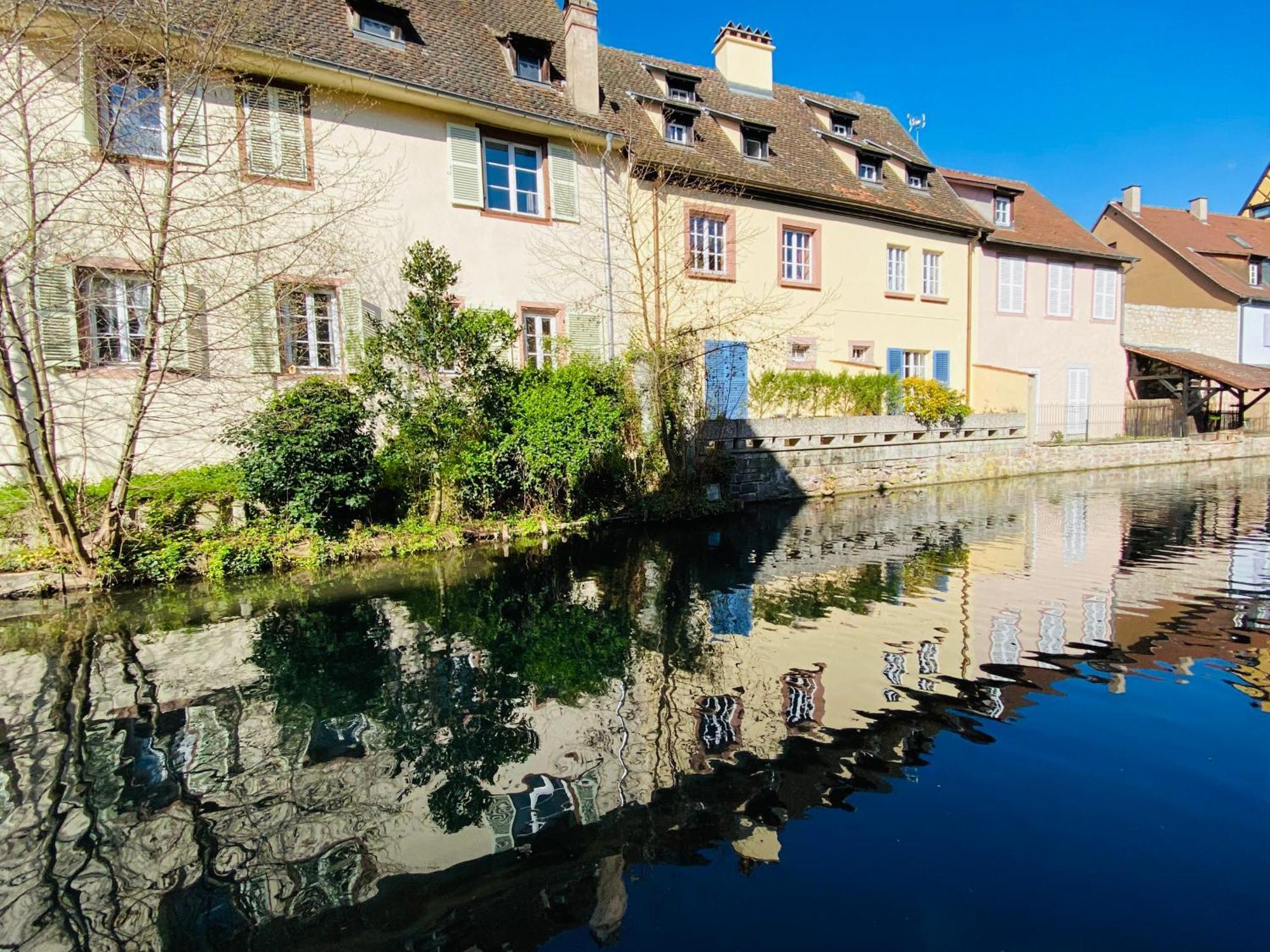 Charmant Appart Avec Garage Et Terrasse Au Coeur De Colmar, Pres De La Route Des Vins D'Alsace - Fr-1-722-6 Esterno foto